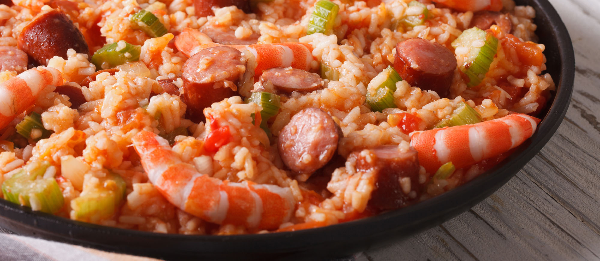 Jambalaya Traditional Rice Dish From Louisiana United States Of America