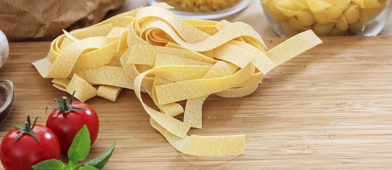 Pappardelle | Local Pasta Variety From Tuscany, Italy | TasteAtlas