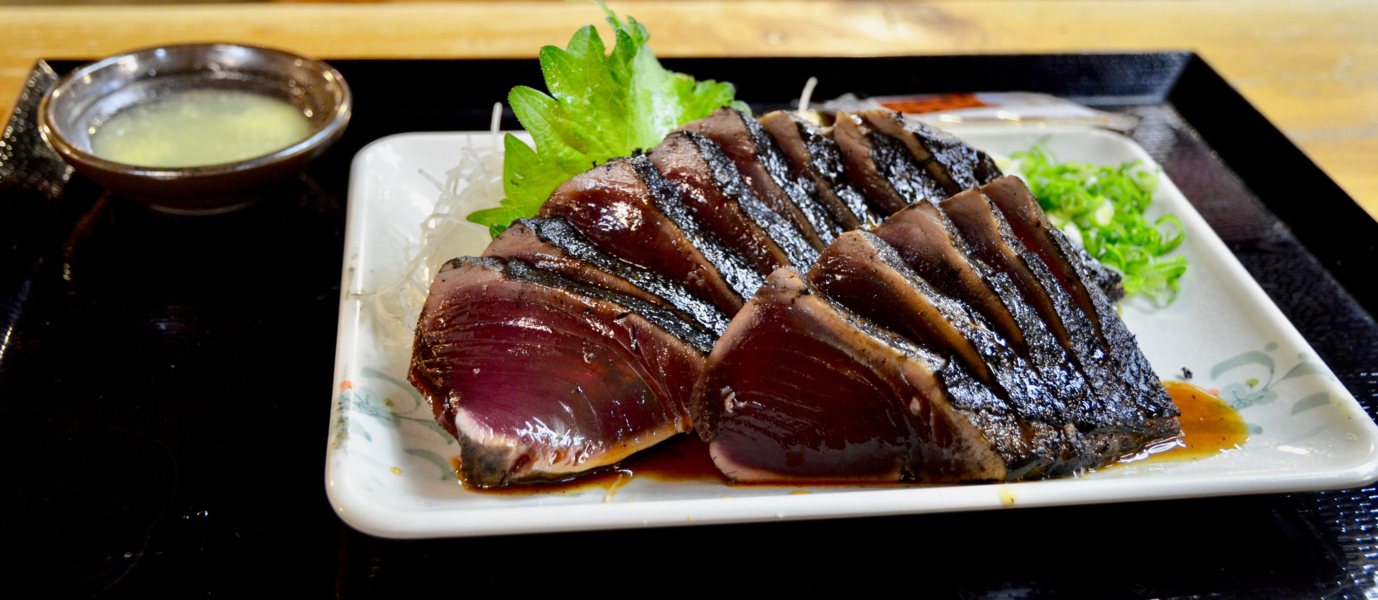 Katsuo No Tataki Traditional Saltwater Fish Dish From Kōchi Prefecture Japan