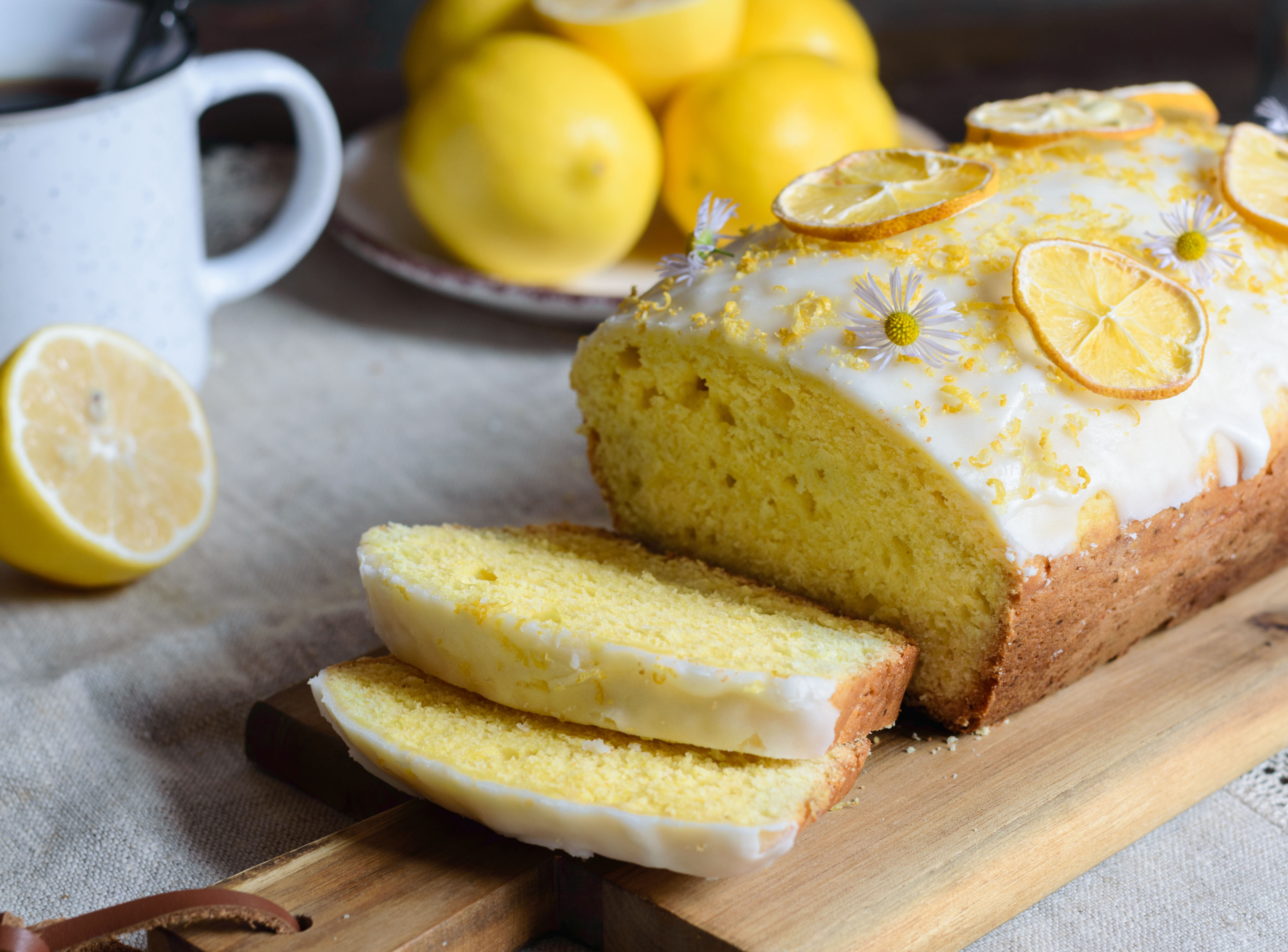 Lemon Drizzle Cake | Traditional Cake From England, United Kingdom