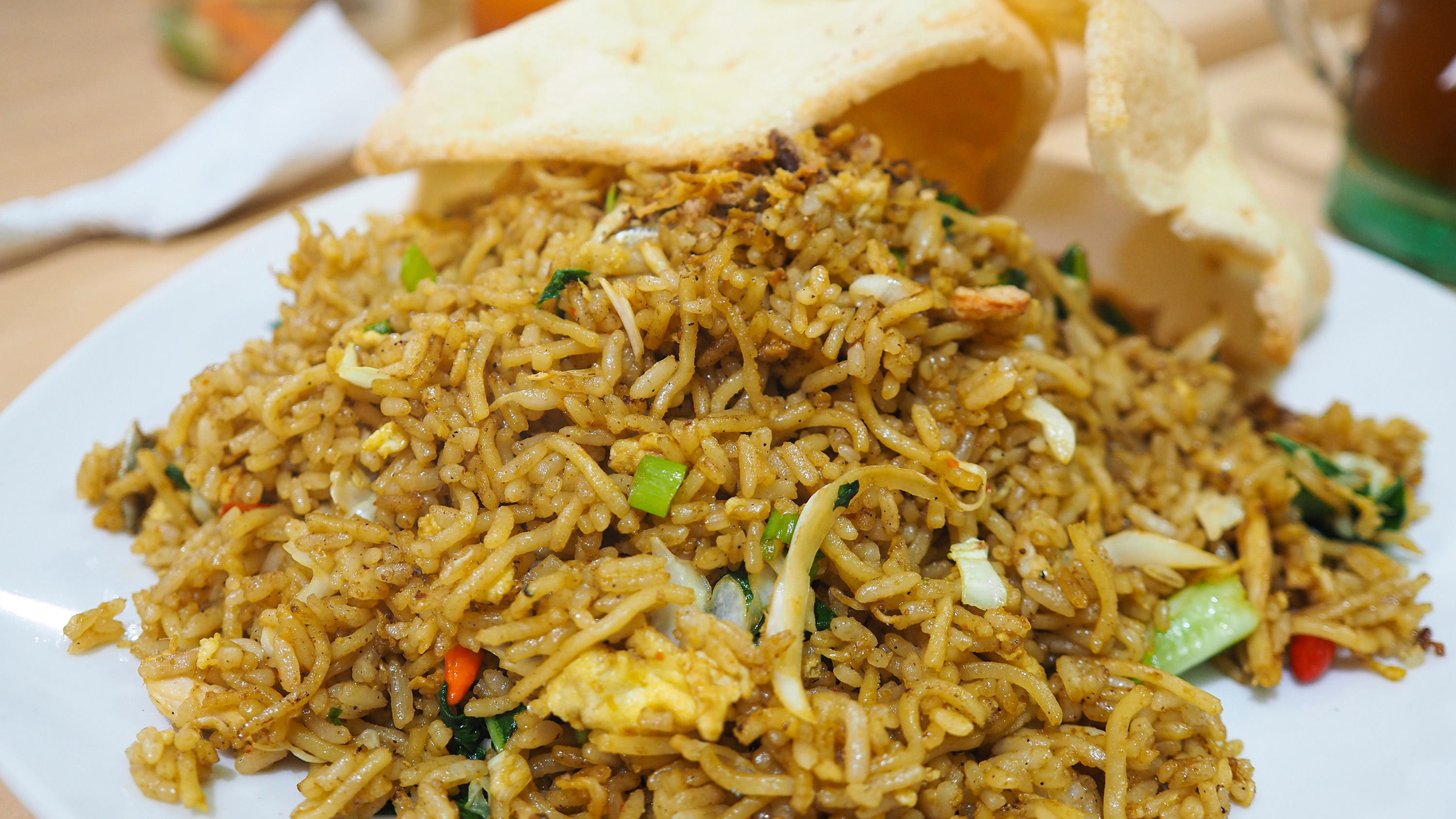 Nasi Goreng Mawut | Traditional Stir-fry From Indonesia, Southeast Asia