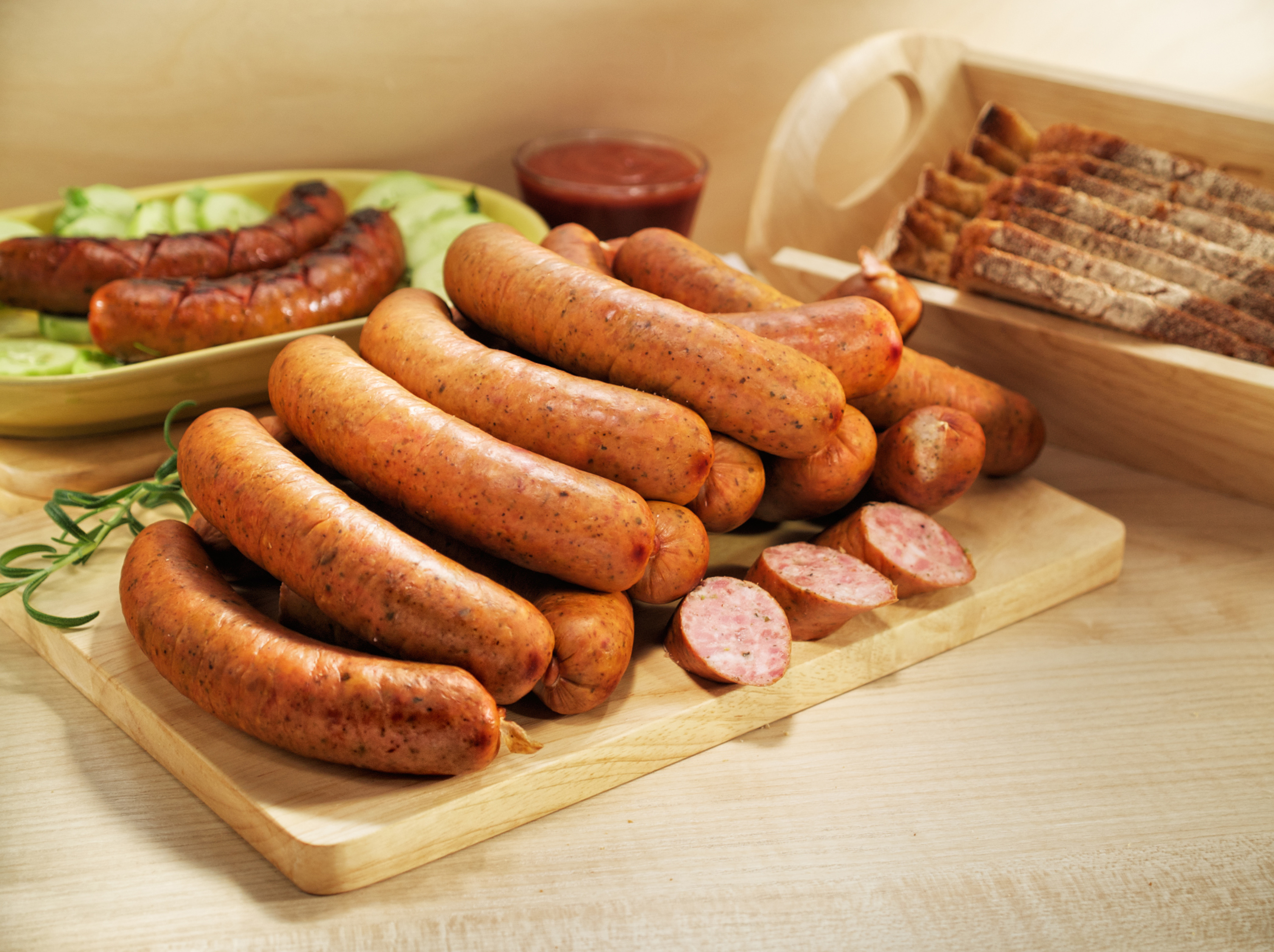 Beer-Simmered Grilled Sausages – AllSpice Culinarium