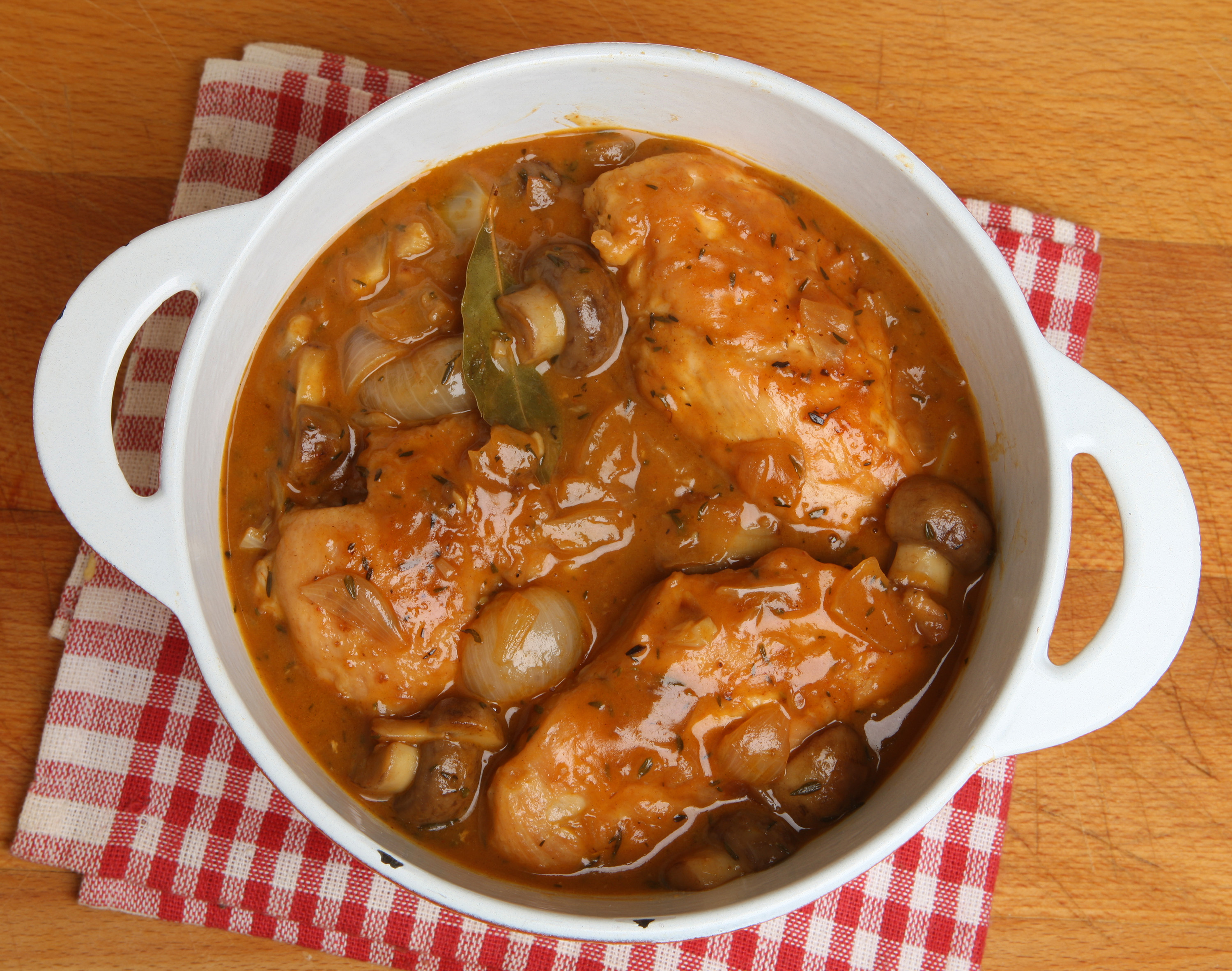 Poulet Chasseur Traditional Chicken Dish From France Western