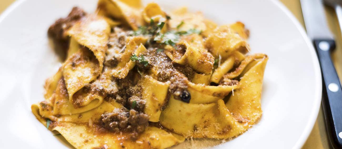 Pappardelle al Cinghiale | Traditional Pasta From Tuscany, Italy | TasteAtlas