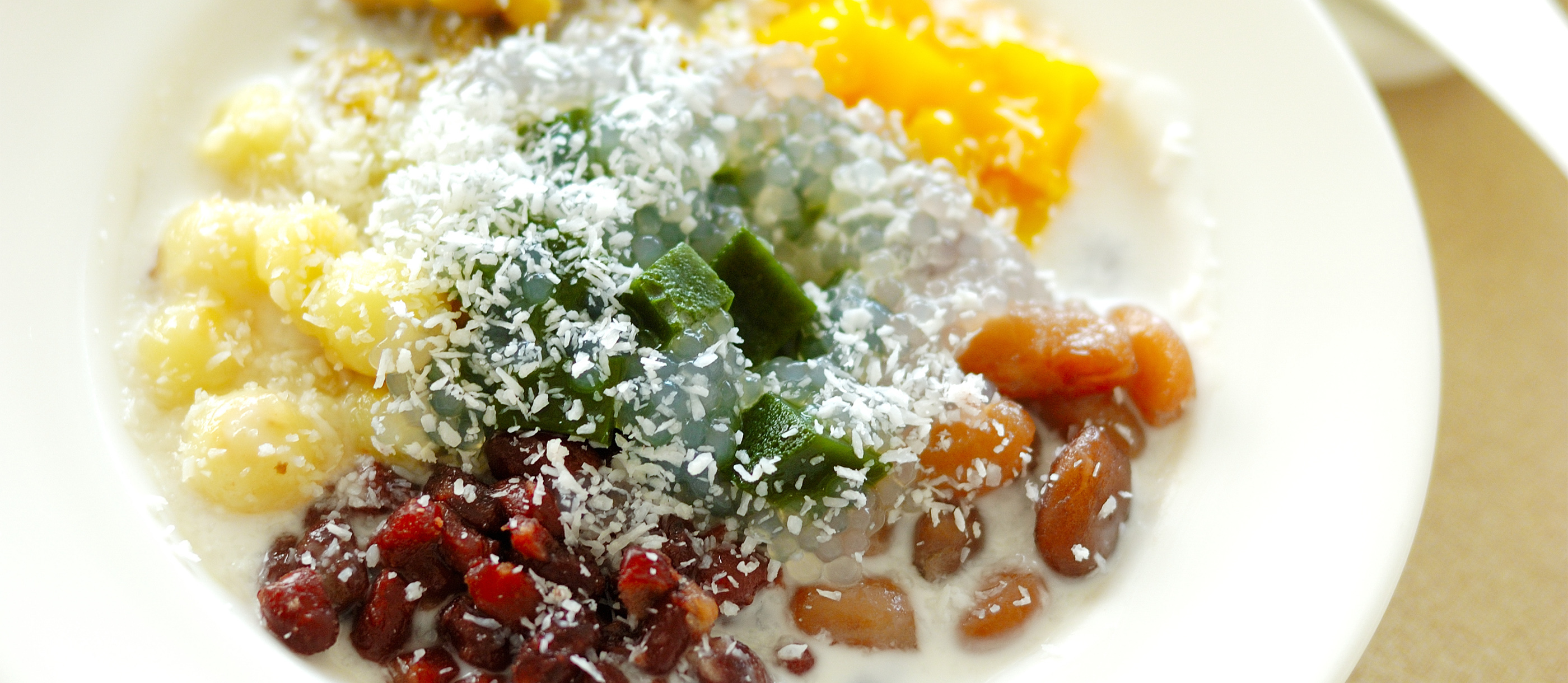 Bubur Cha Cha Traditional Dessert From Malaysia Southeast Asia