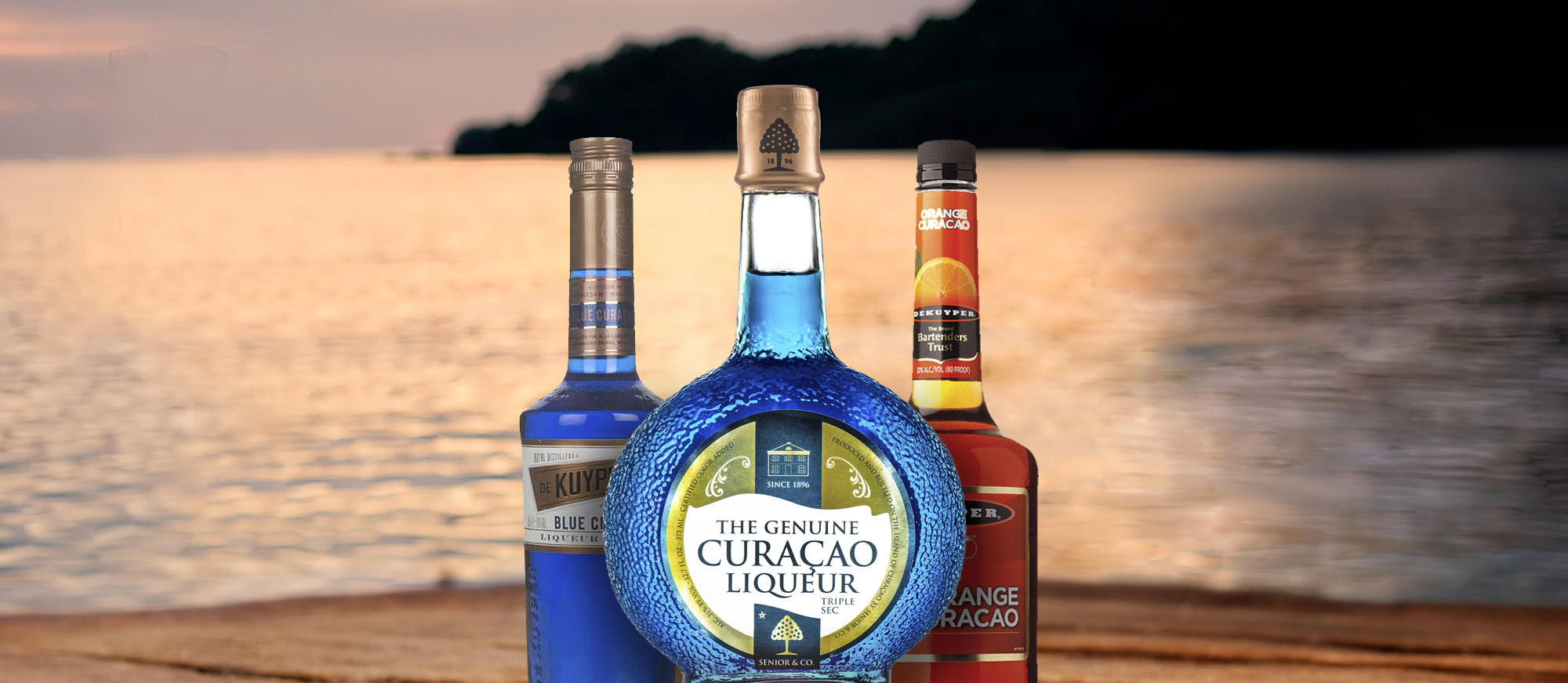 Senior The Genuine Blue Curacao Liqueur