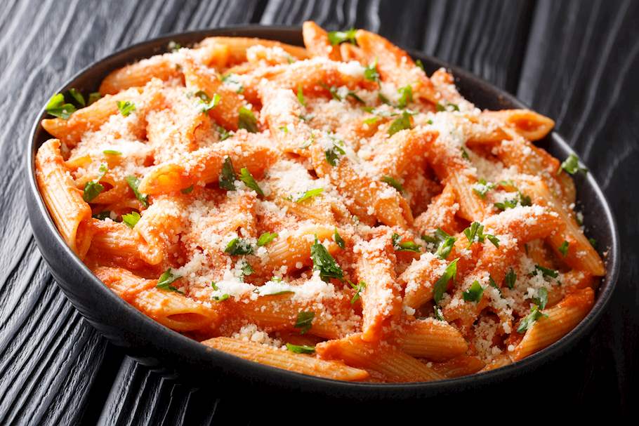 Penne Alla Vodka Authentic Recipe | TasteAtlas