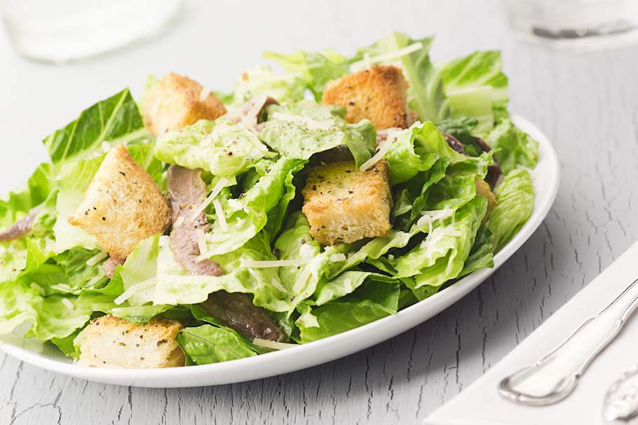 Caesar Salad With Anchovies Authentic Recipe TasteAtlas