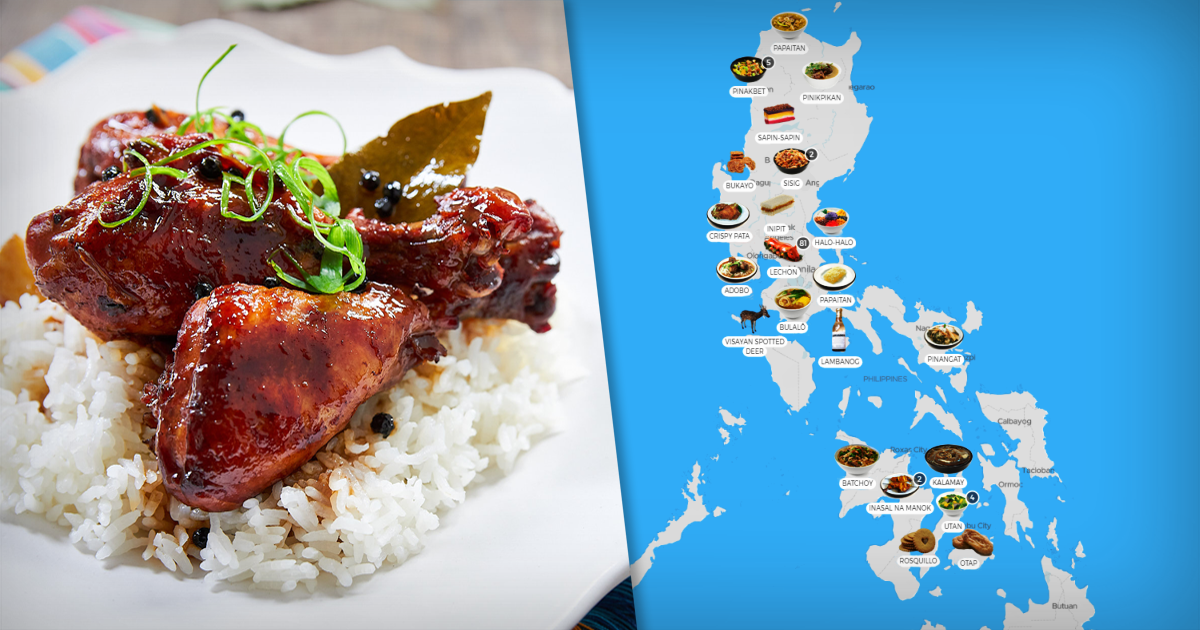 Filipino Food Map | Local Food in the Philippines | TasteAtlas